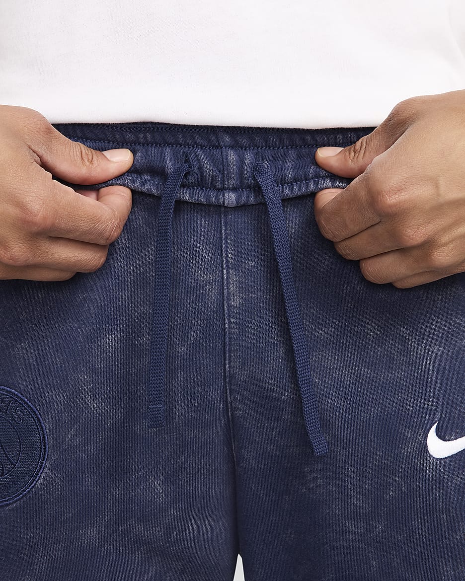 Paris Saint-Germain Club Men's Nike Football Jogger - Midnight Navy/White