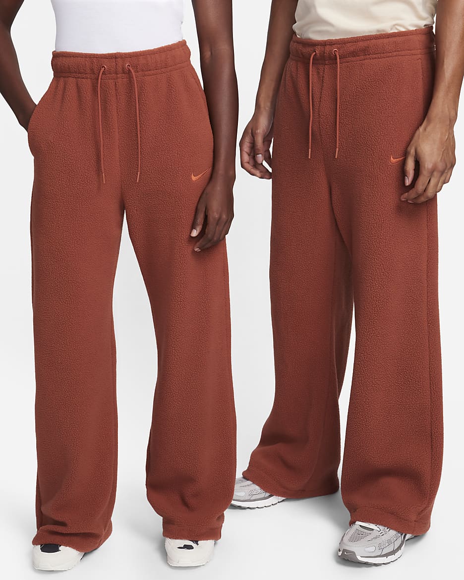 Pants para mujer Nike Sportswear Plush - Naranja fuerte/Naranja fuerte