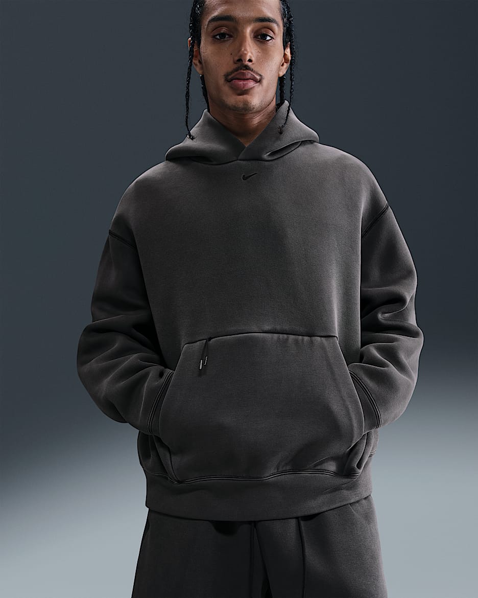 Nike Tech Men's Fleece Hoodie - Black/Black