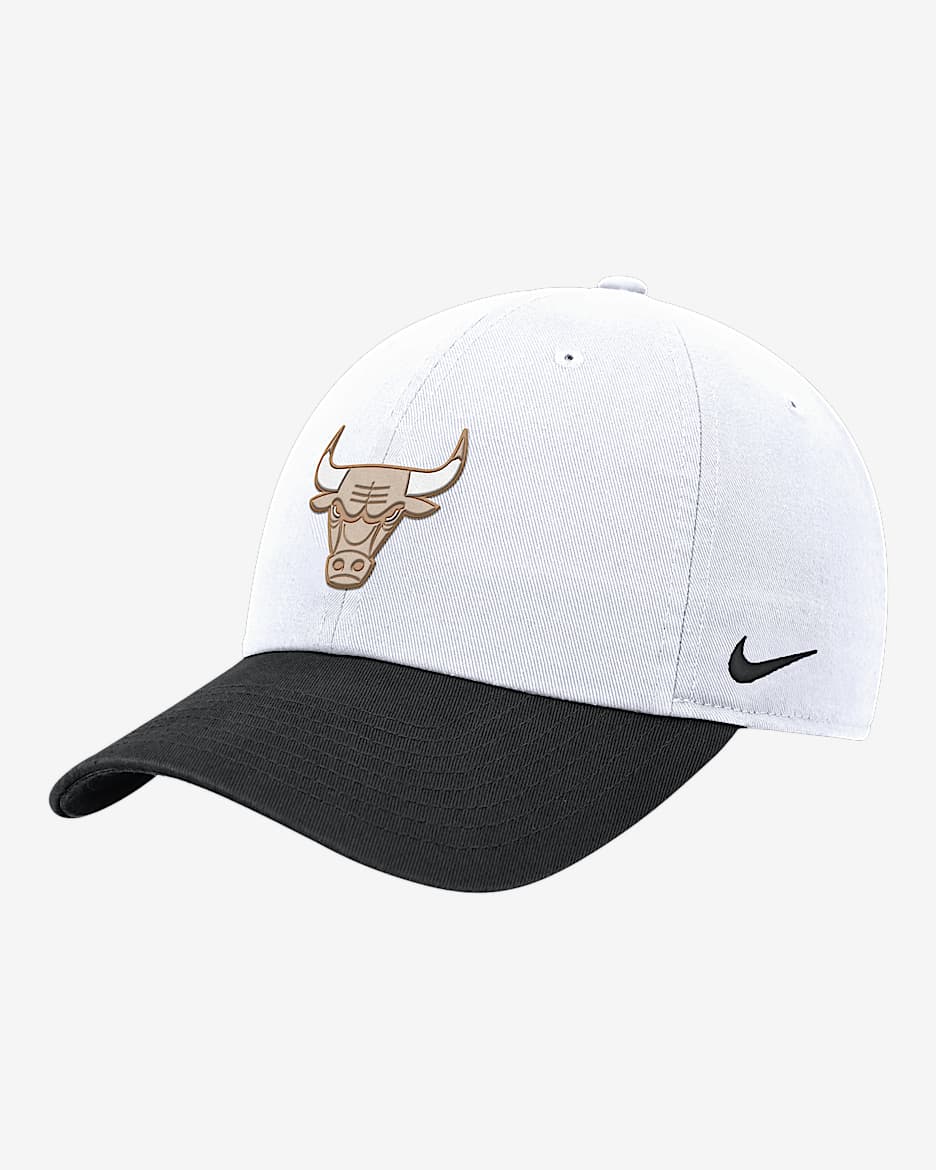 Chicago Bulls 2024/25 Club City Edition Nike NBA Cap - White