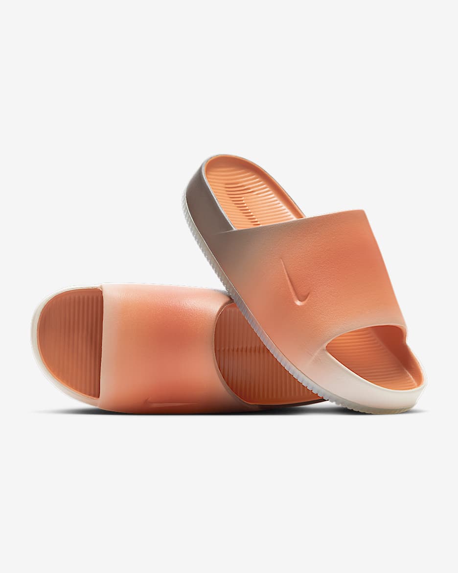Nike Calm SE Women's Slides - Healing Orange/Cave Stone/Guava Ice/Healing Orange