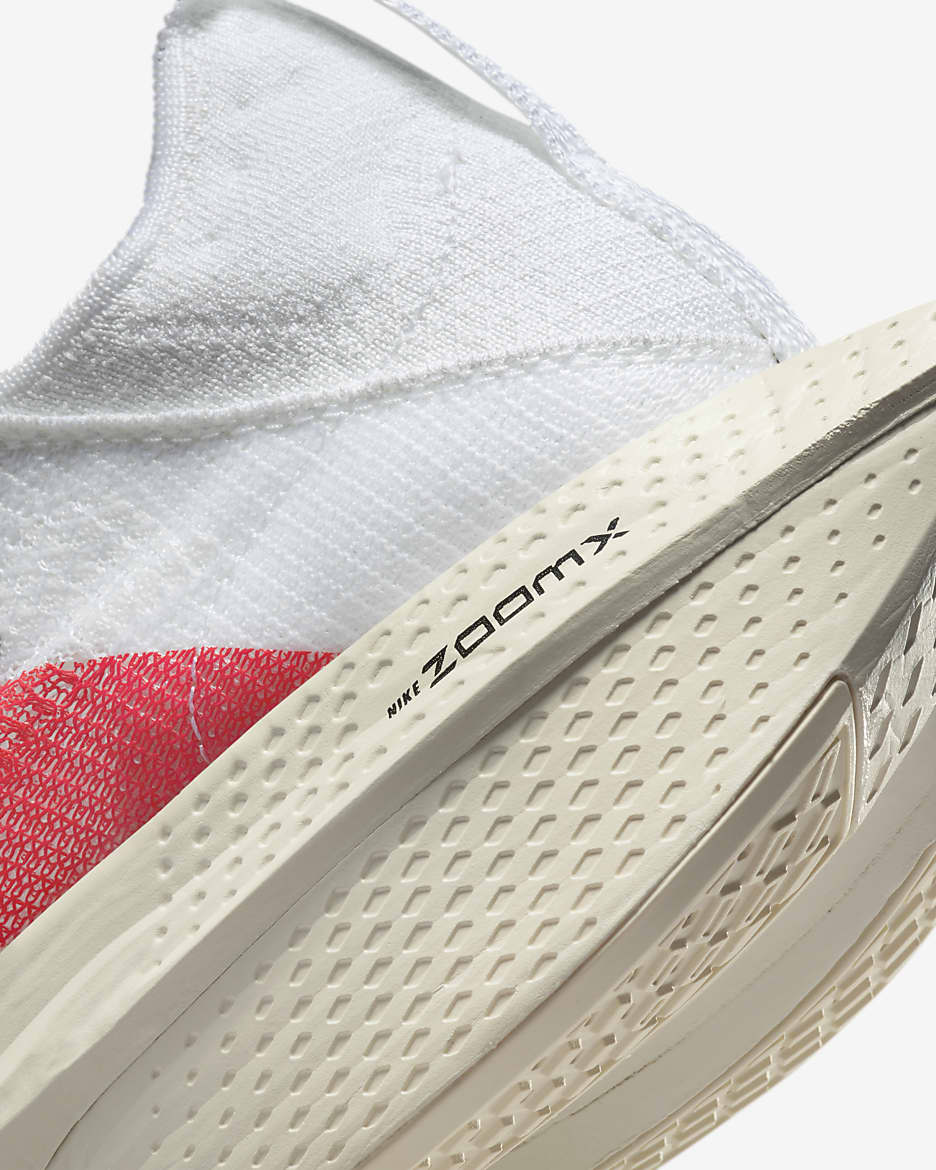 Nike Alphafly 2 'Eliud Kipchoge' Men's Road Racing Shoes - White/Chile Red/Coconut Milk/Black