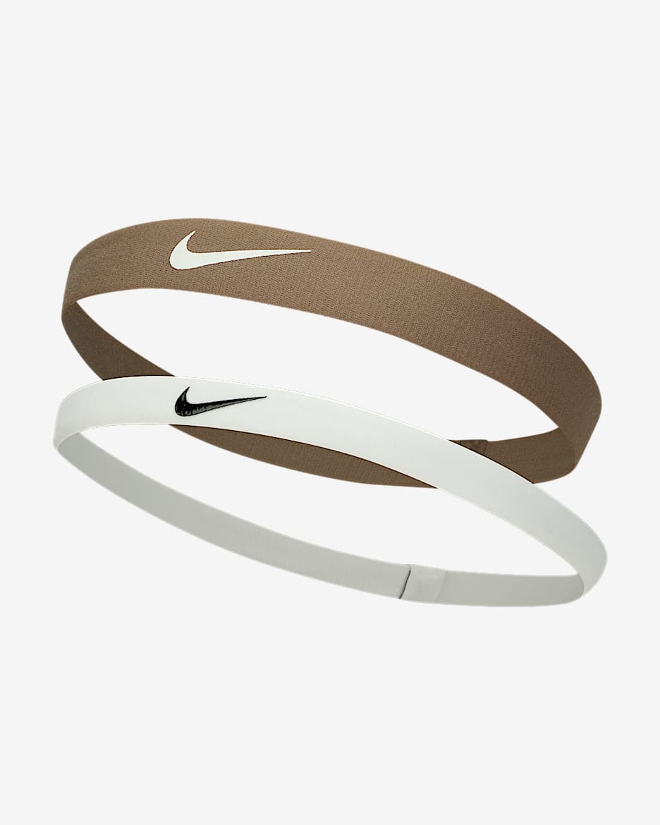Κορδέλα Nike Flex (Συσκευασία δύο τεμαχίων) - Mink Brown/Sail/Λευκό