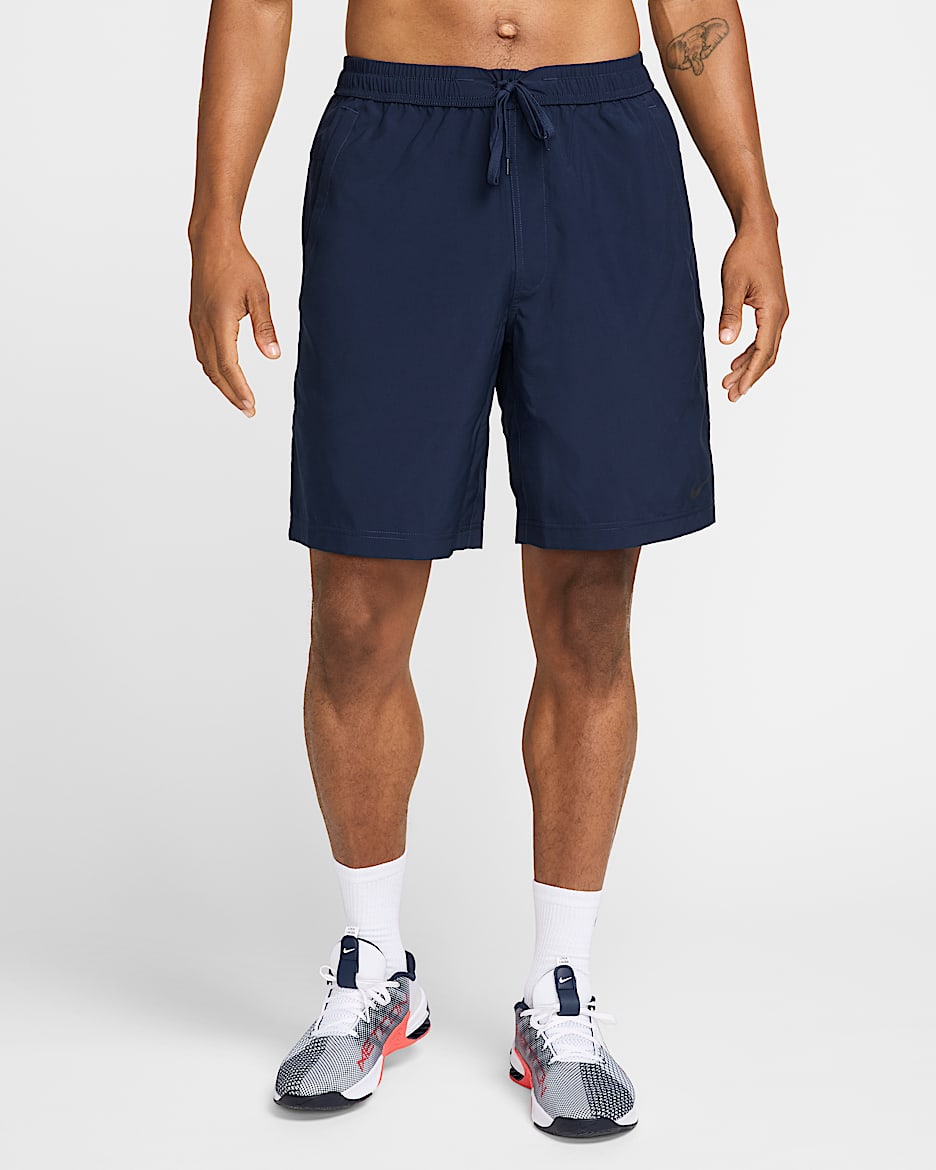 Nike Form Men's Dri-FIT 23cm (approx.) Unlined Versatile Shorts - Obsidian/Black