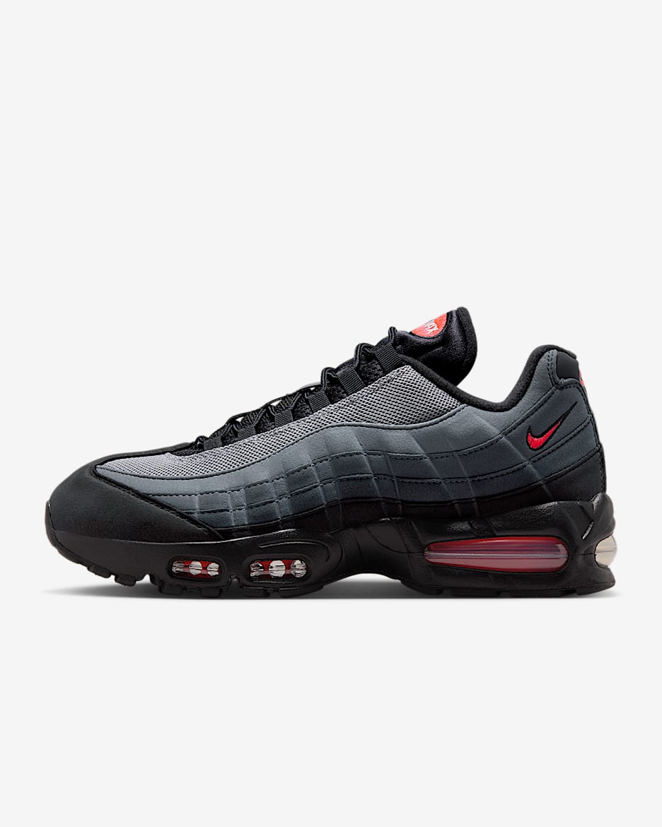 Nike Air Max 95 OG Men's Shoes - Black/Anthracite/Iron Grey/Bright Crimson