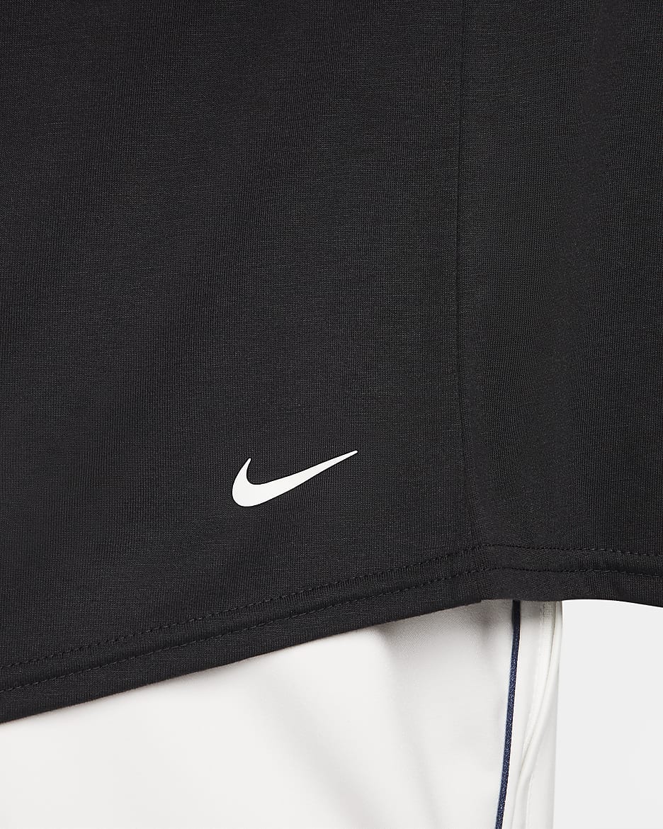 Ärmelloses Nike Solar Chase Dri-FIT-Laufoberteil für Herren - Schwarz/Anthracite/Summit White