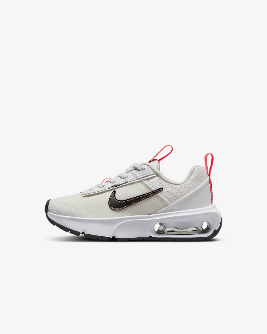 Nike Air Max INTRLK Lite Younger Kids' Shoes - Summit White/Hyper Orange/White/Black