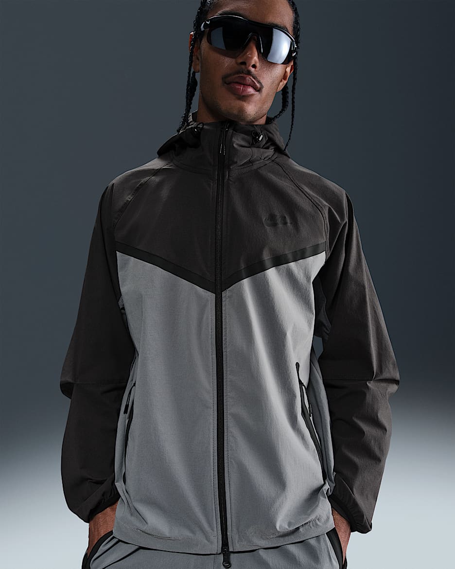 Nike Tech Men's Woven Jacket - Cool Grey/Anthracite/Black