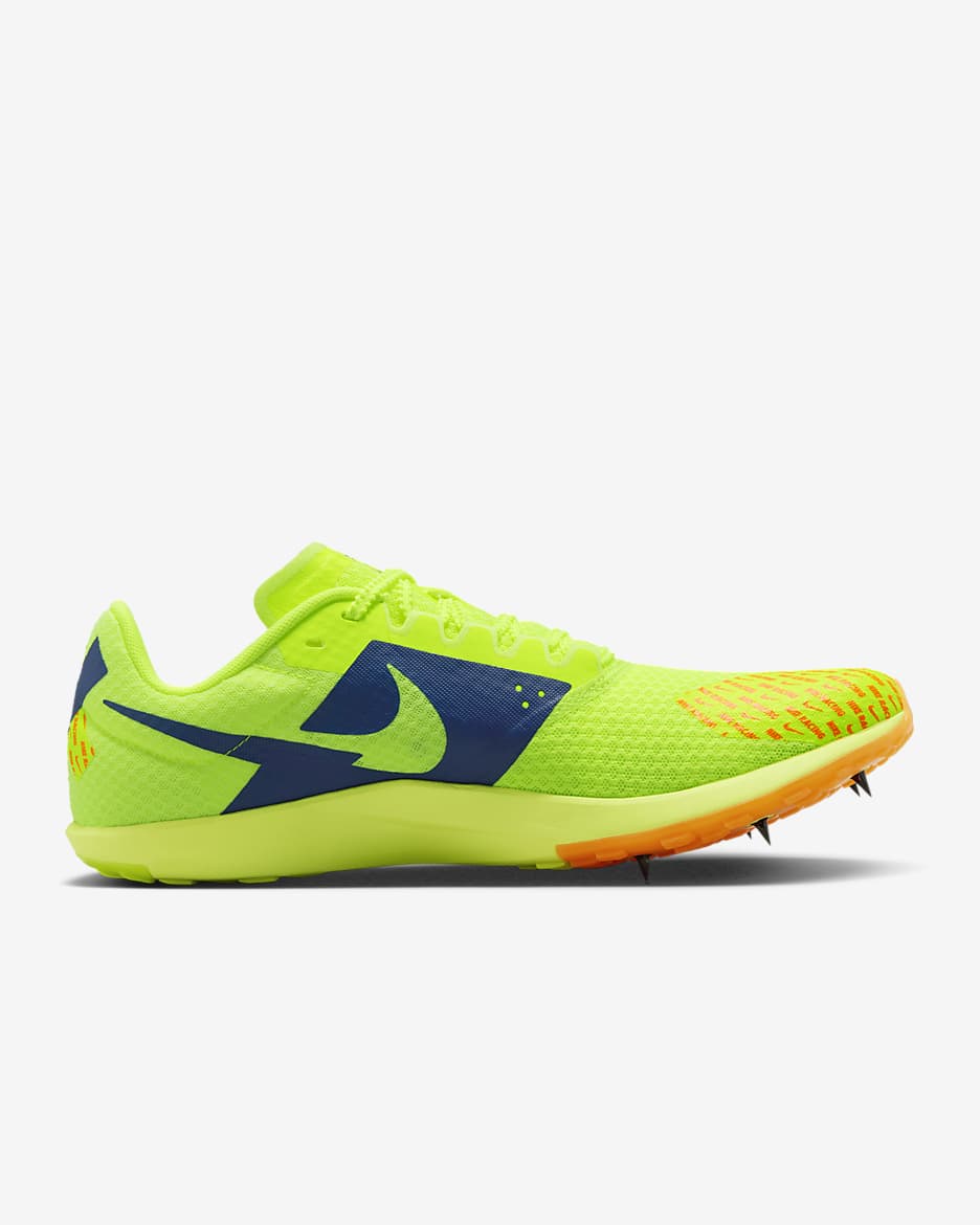 Tenis con clavos para campo traviesa Nike Rival XC 6 - Volt/Naranja total/Naranja total/Concordia