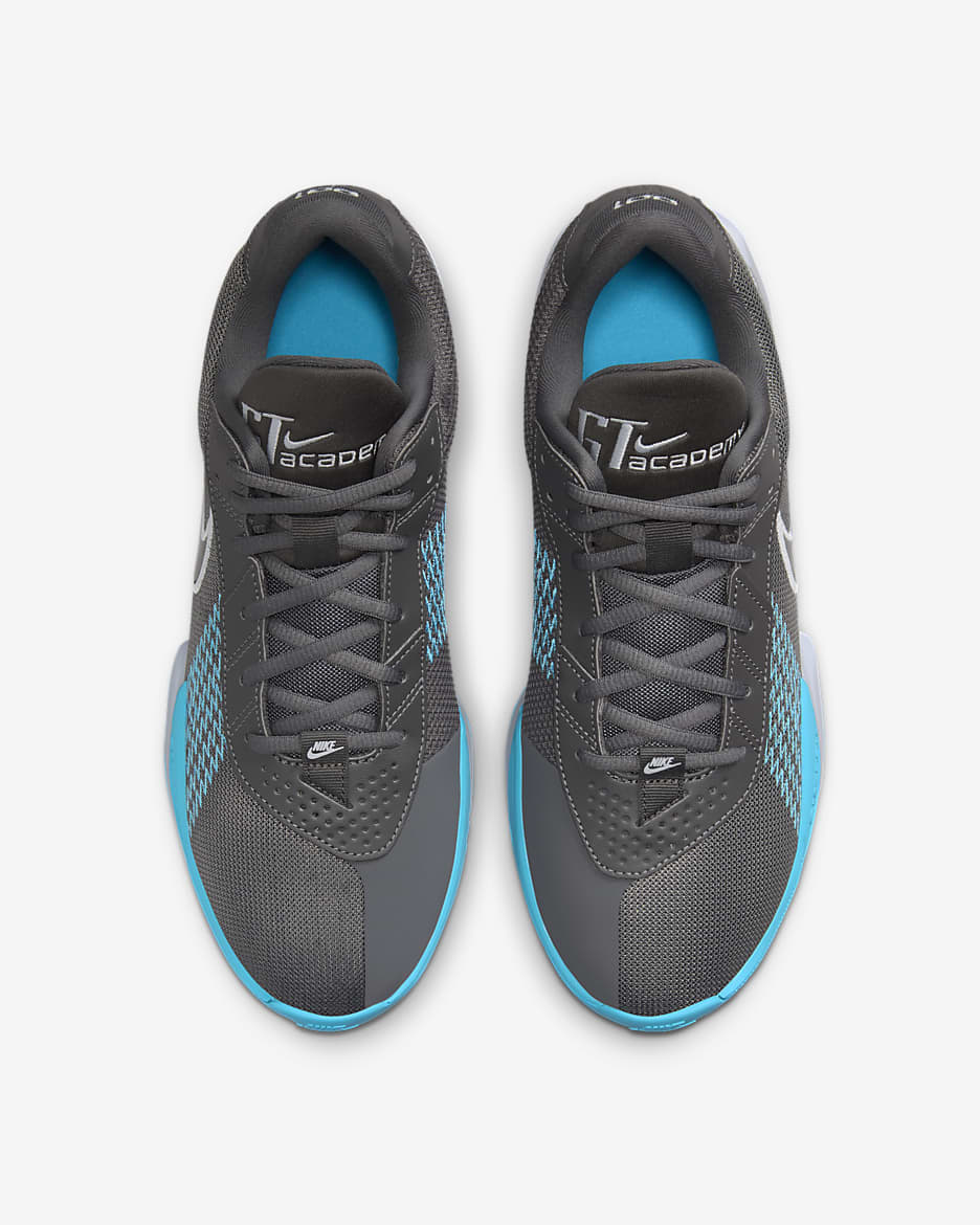 Tenis de básquetbol Nike G.T. Cut Academy - Gris hierro/Azul báltico/Gris fútbol