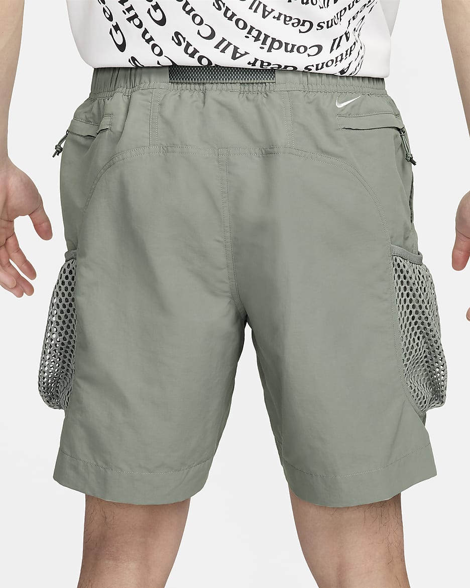 Nike ACG "Snowgrass" Men's Cargo Shorts - Dark Stucco/Summit White