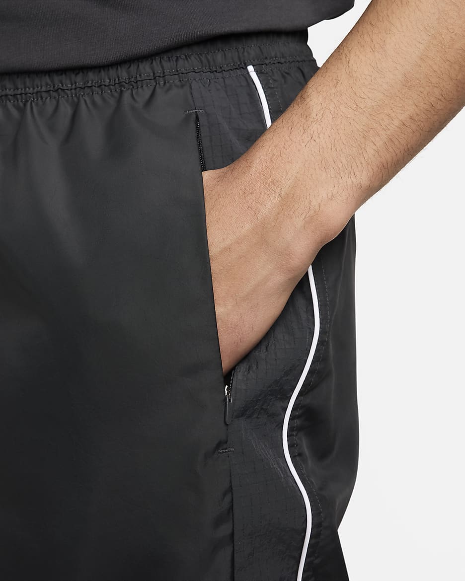 Pantaloni in tessuto Nike Air – Uomo - Dark Smoke Grey/Nero