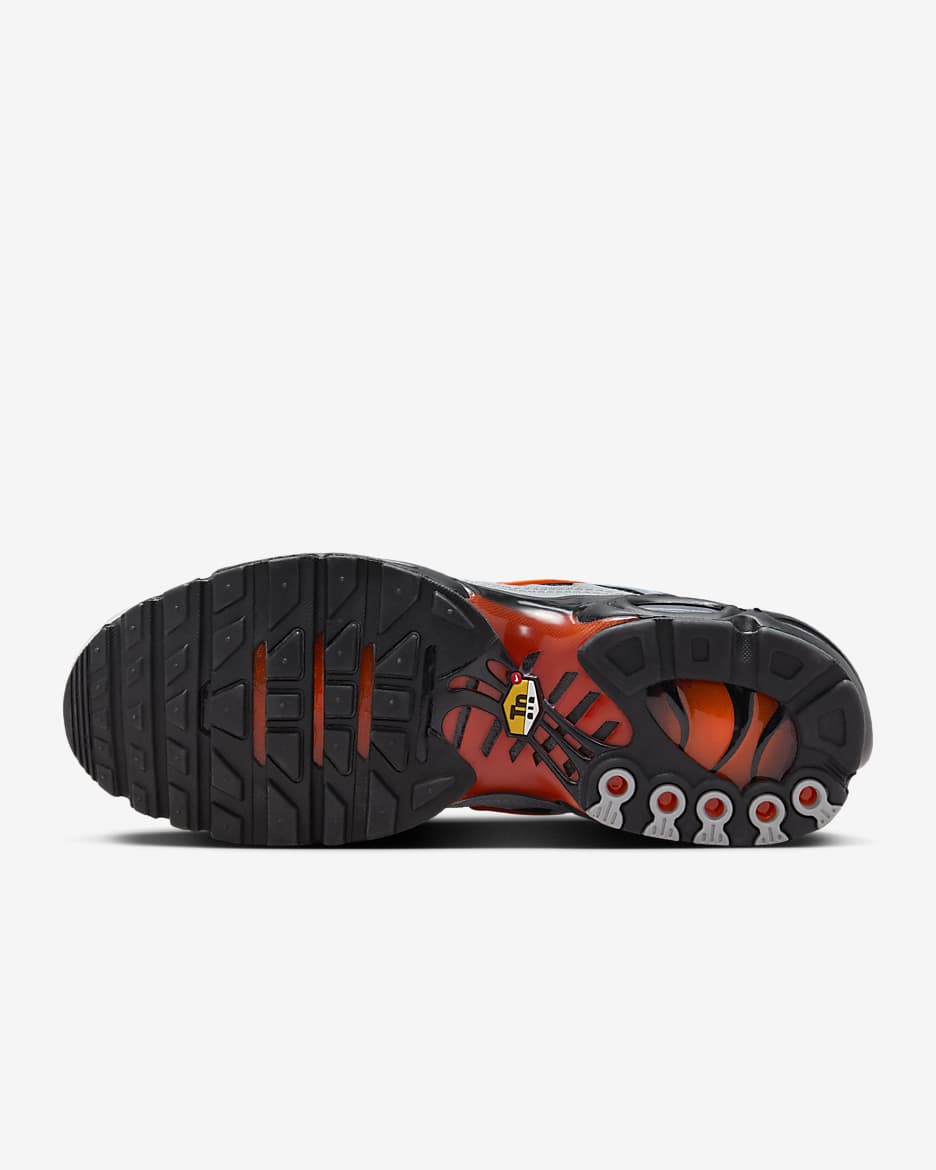 Nike Air Max Plus Men's Shoes - Wolf Grey/Black/White/Picante Red