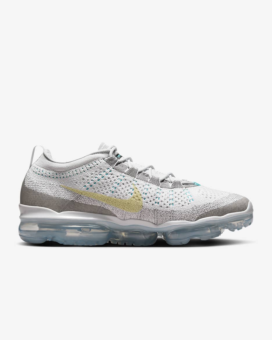 Nike Air VaporMax 2023 Flyknit Men's Shoes - Photon Dust/Flat Pewter/Dusty Cactus/Life Lime