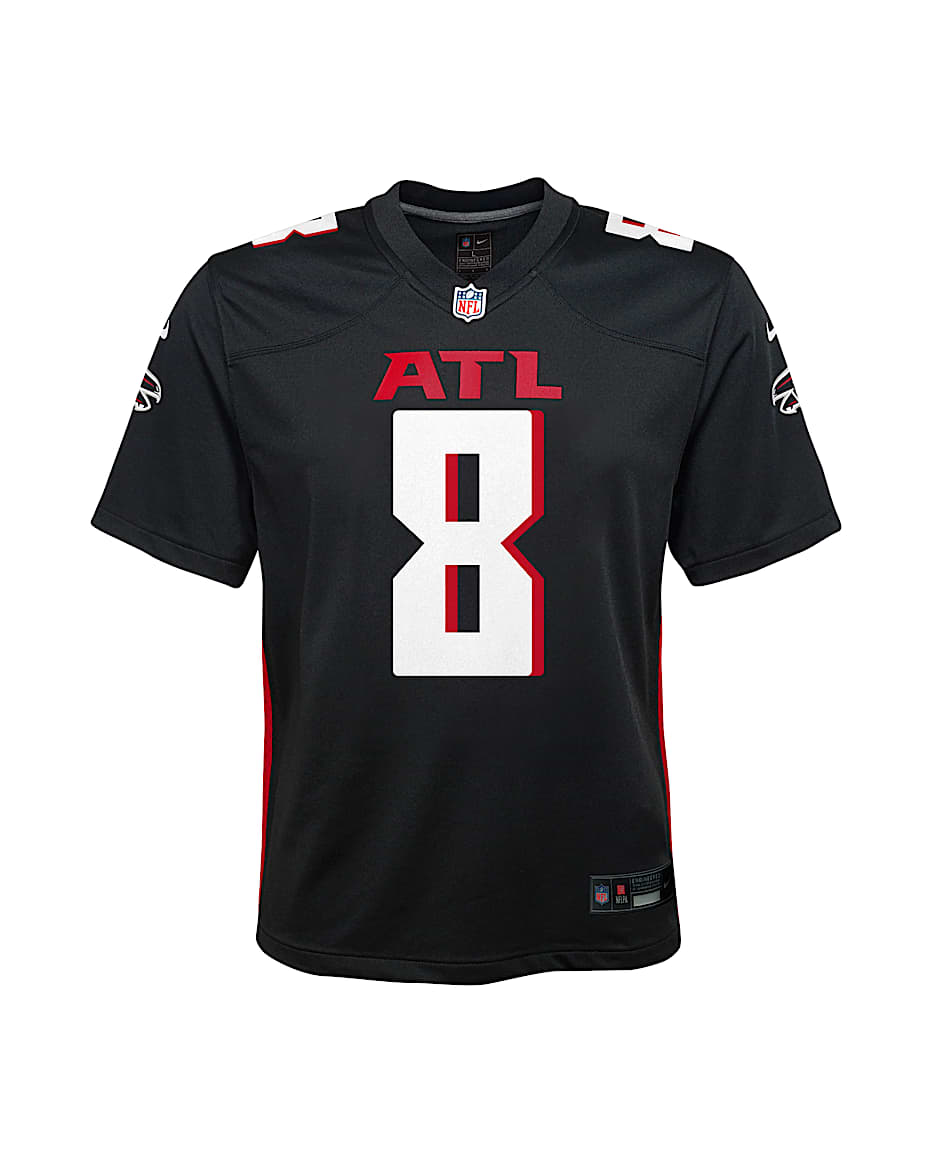 Kyle Pitts Sr. Atlanta Falcons Big Kids' Nike NFL Game Jersey - Black