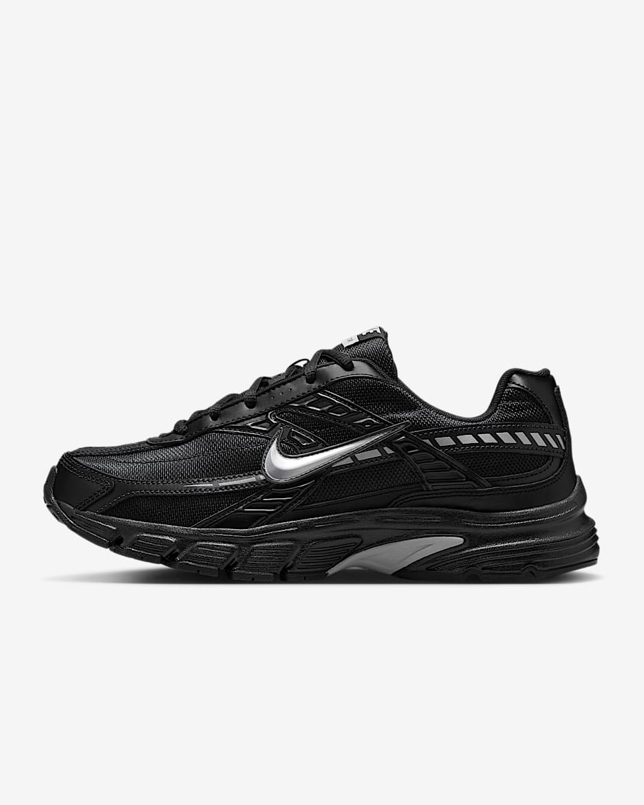 Nike Initiator Men's Shoes - Black/Black/Dark Smoke Grey/Metallic Silver