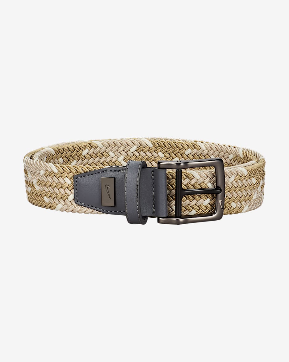 Cinturón de tejido Woven elástico Nike G-Flex - Caqui