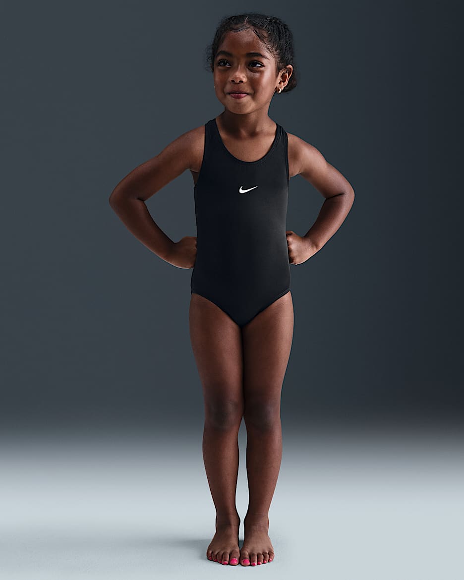 Nike Gymnastics Nike Mesh Racerback Training Leotard - Black