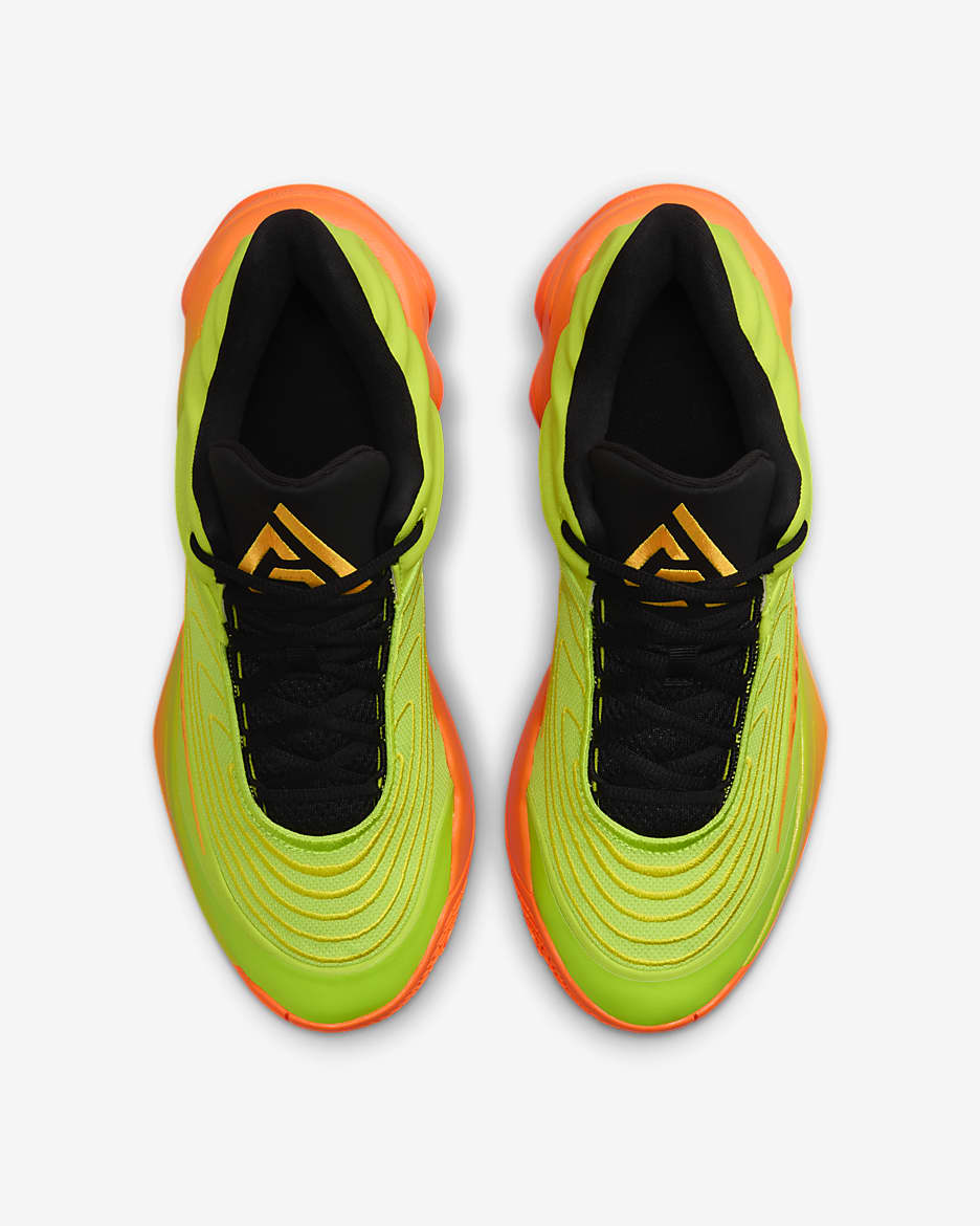 Scarpa da basket Giannis Immortality 4 "Halloween" - Cyber/Sundial/Lightning/Bright Mandarin