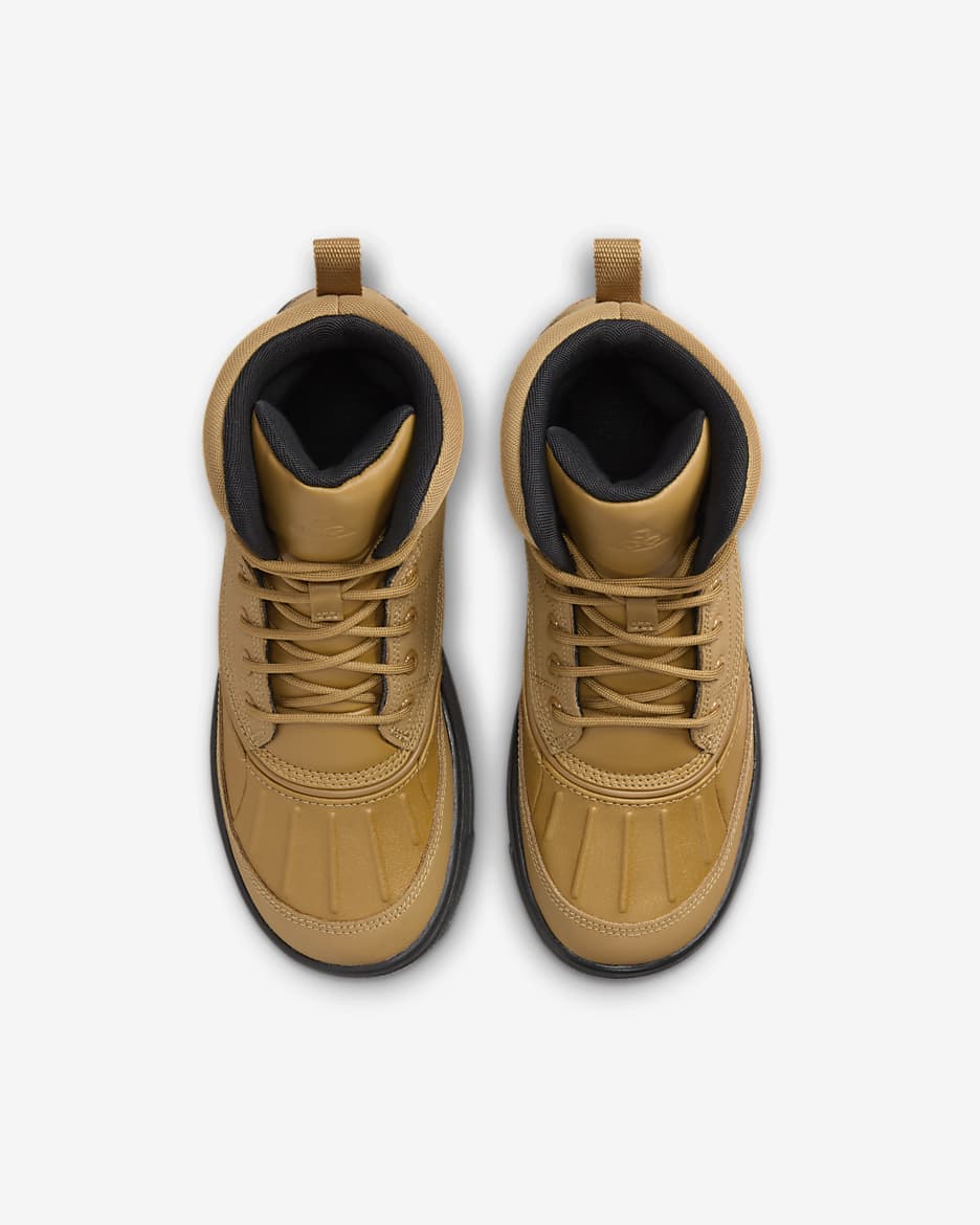 Nike Woodside 2 High Big Kids' Boots - Wheat/Black