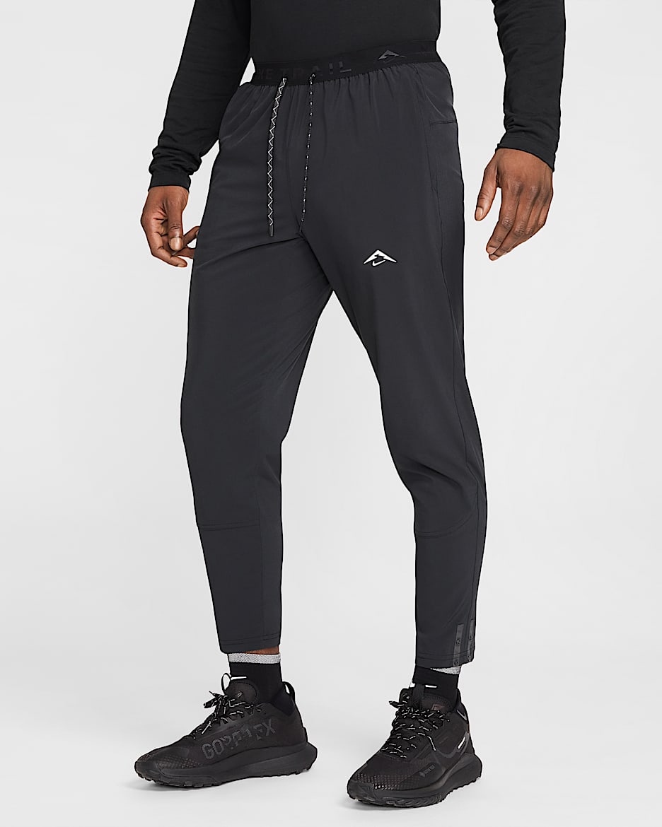 Nike Dawn Range Dri-FIT-Laufhose (Herren) - Schwarz/Anthracite/Summit White