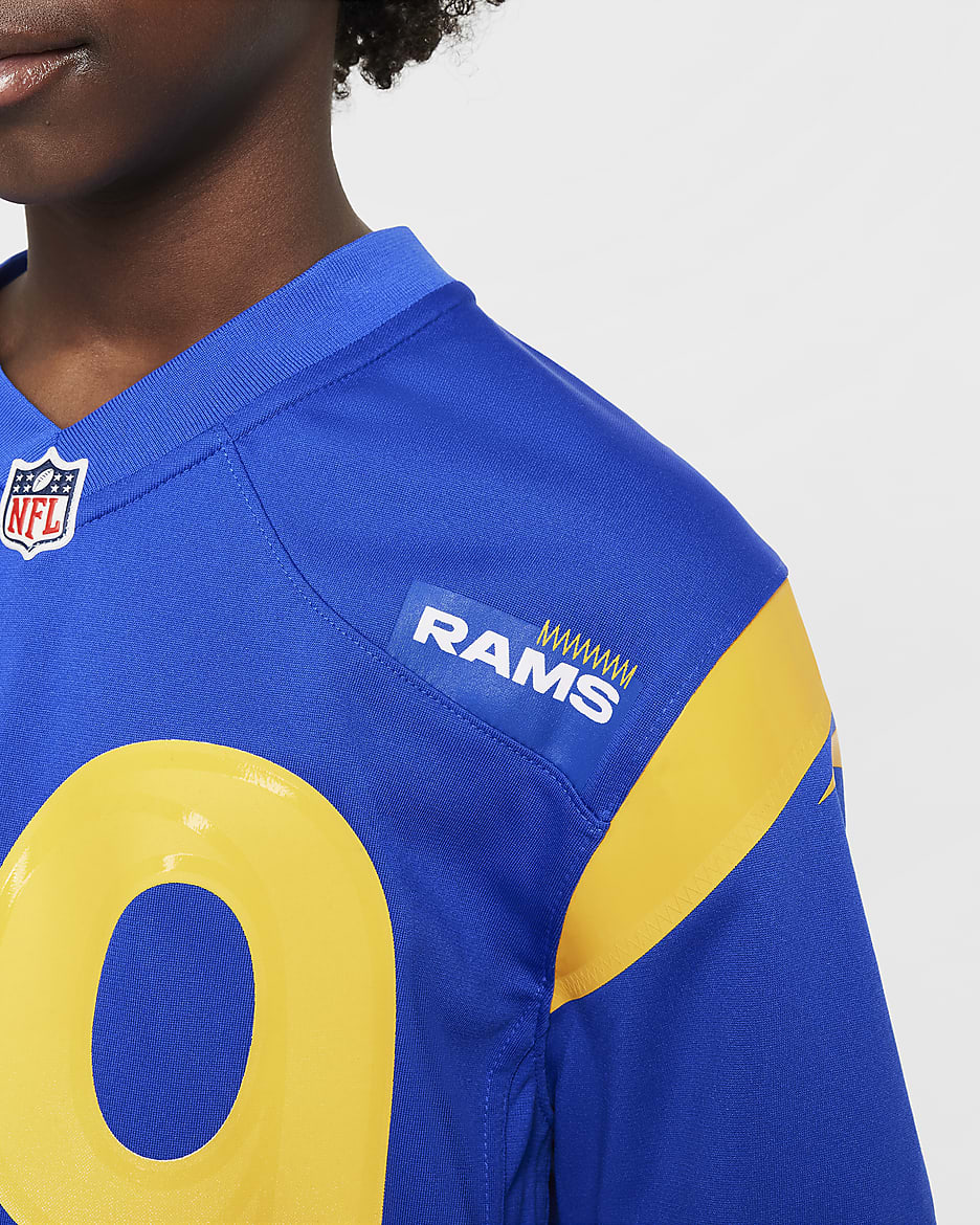 Aaron Donald Los Angeles Rams Nike NFL-wedstrijdjersey voor kids - Hyper Royal