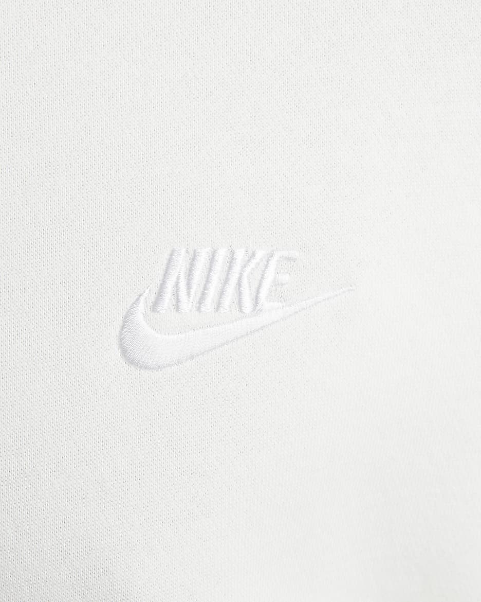 Nike Sportswear Club Fleece Pullover Hoodie - Sail/Sail/White