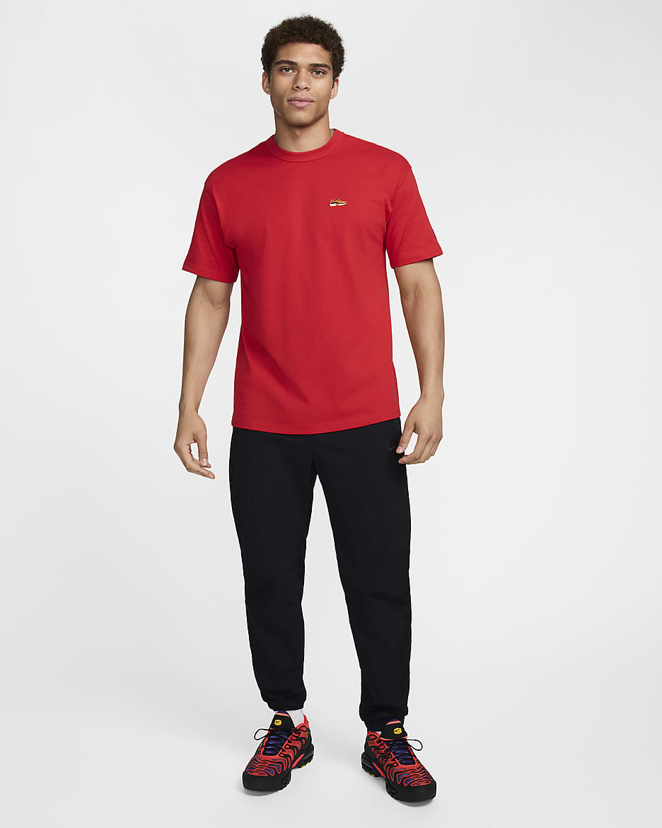 Nike Sportswear Premium Men's T-Shirt - University Red/University Red