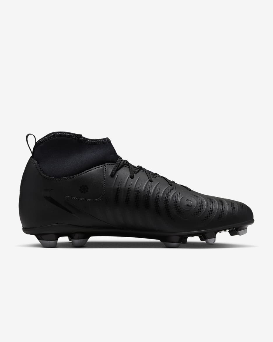 Nike Phantom Luna 2 Club MG High-Top Football Boot - Black/Black