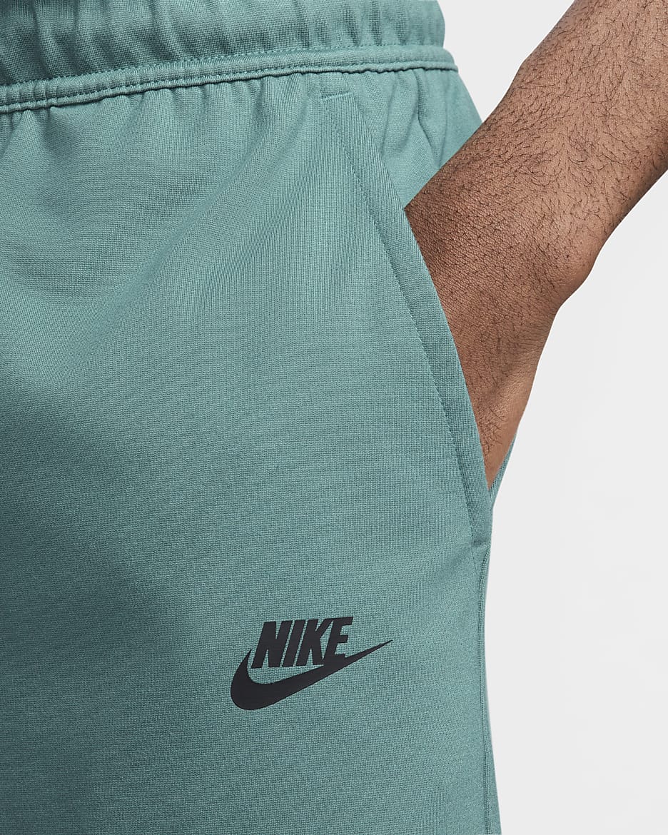 Nike Sportswear Tech Men's Lightweight Knit Shorts - Bicoastal/Black