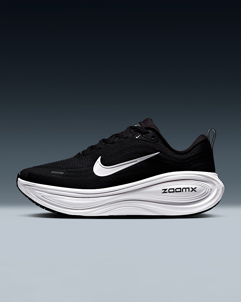 Nike Vomero Plus Women's Road Running Shoes (Extra Wide) - Black/Cool Grey/Metallic Dark Grey/White