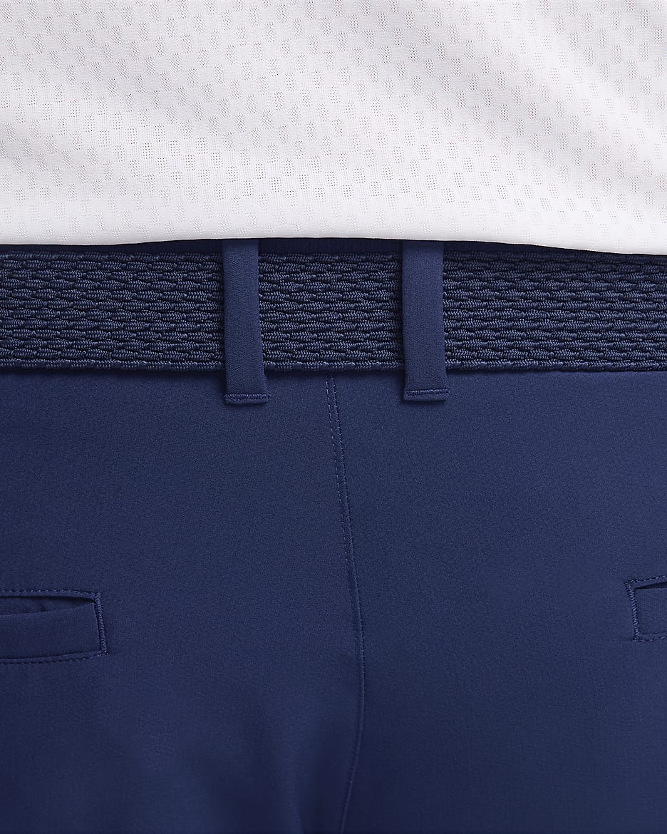 Nike Tour Repel Flex Pantalón de golf de ajuste entallado - Hombre - Midnight Navy/Negro