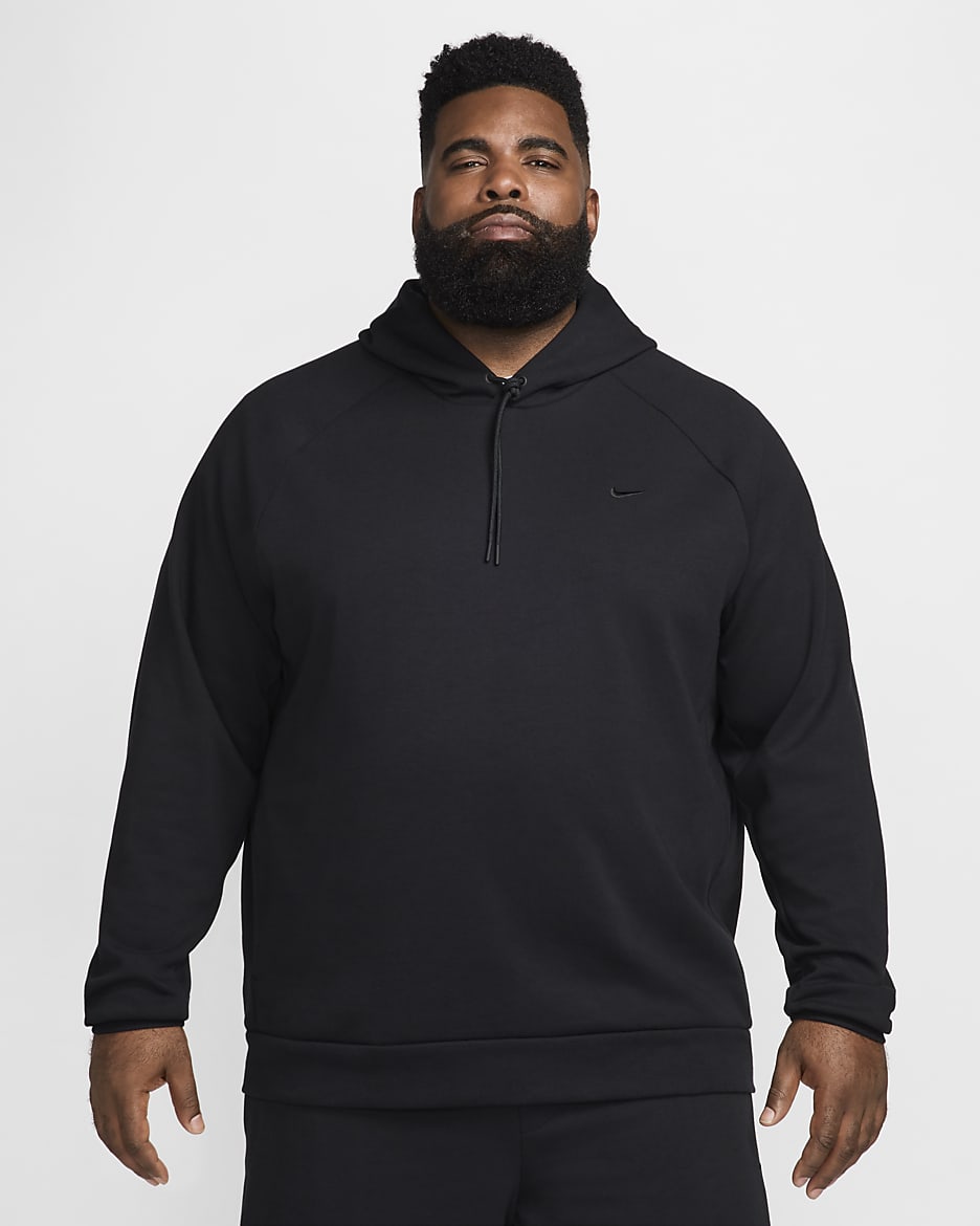 Sweat à capuche Dri-FIT UV Nike Primary pour homme - Noir/Noir