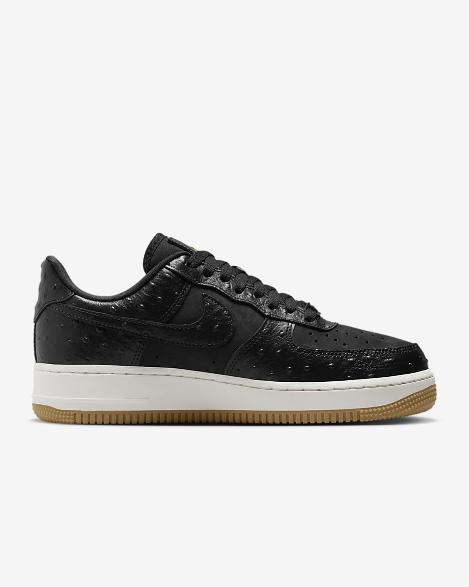 Nike Air Force 1 '07 LX Women's Shoes - Black/Sail/Gum Light Brown/Black