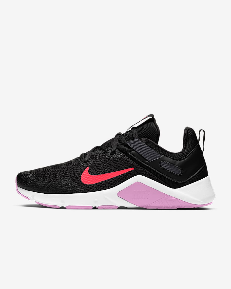 Nike Legend Essential Women's Training Shoe - Black/Beyond Pink/Dark Smoke Grey/Flash Crimson