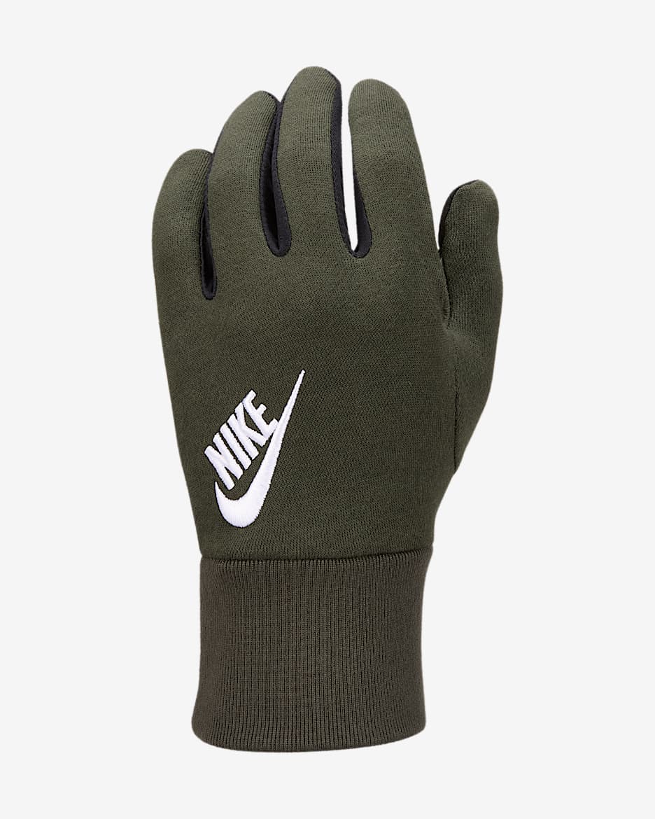 Nike Club Fleece Men's Gloves - Sequoia/White