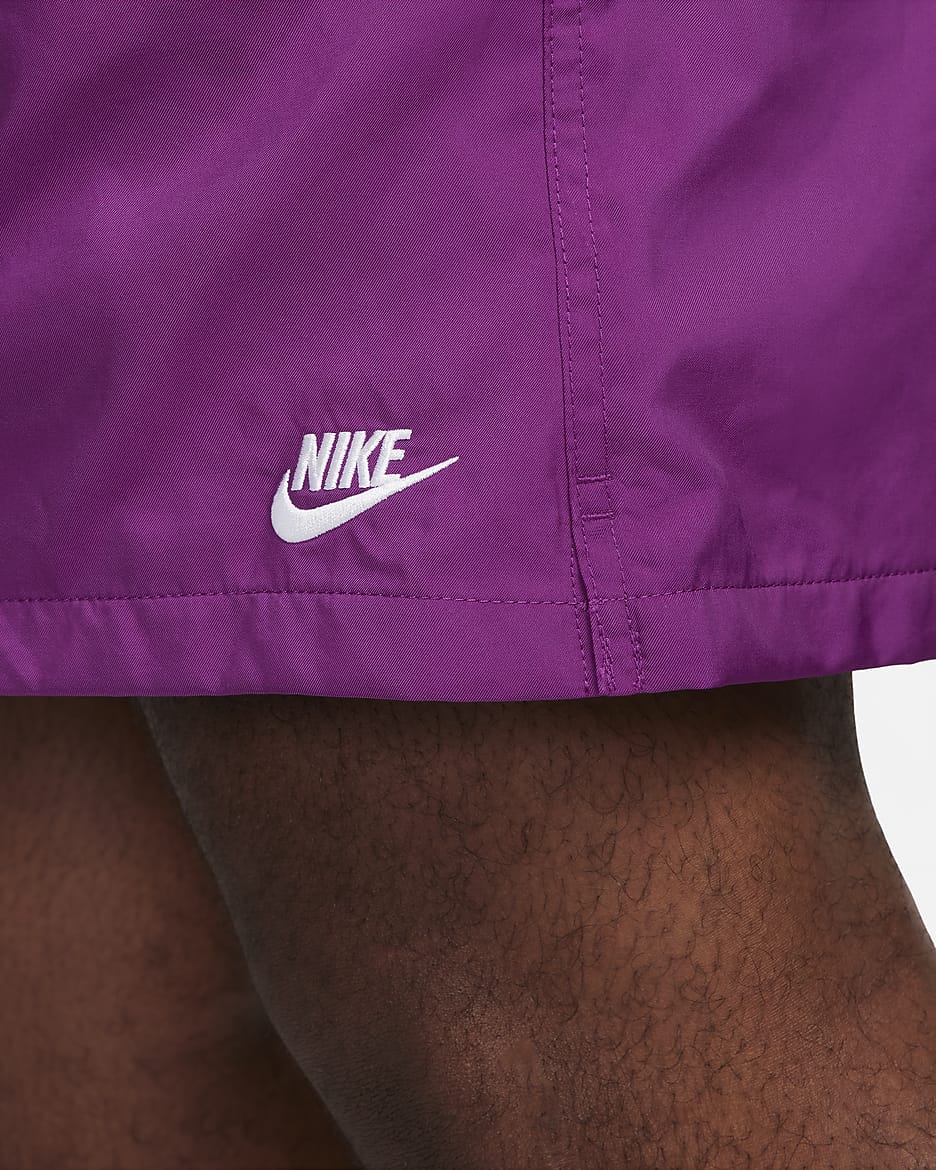 Short Flow tissé Nike Club pour homme - Viotech/Blanc