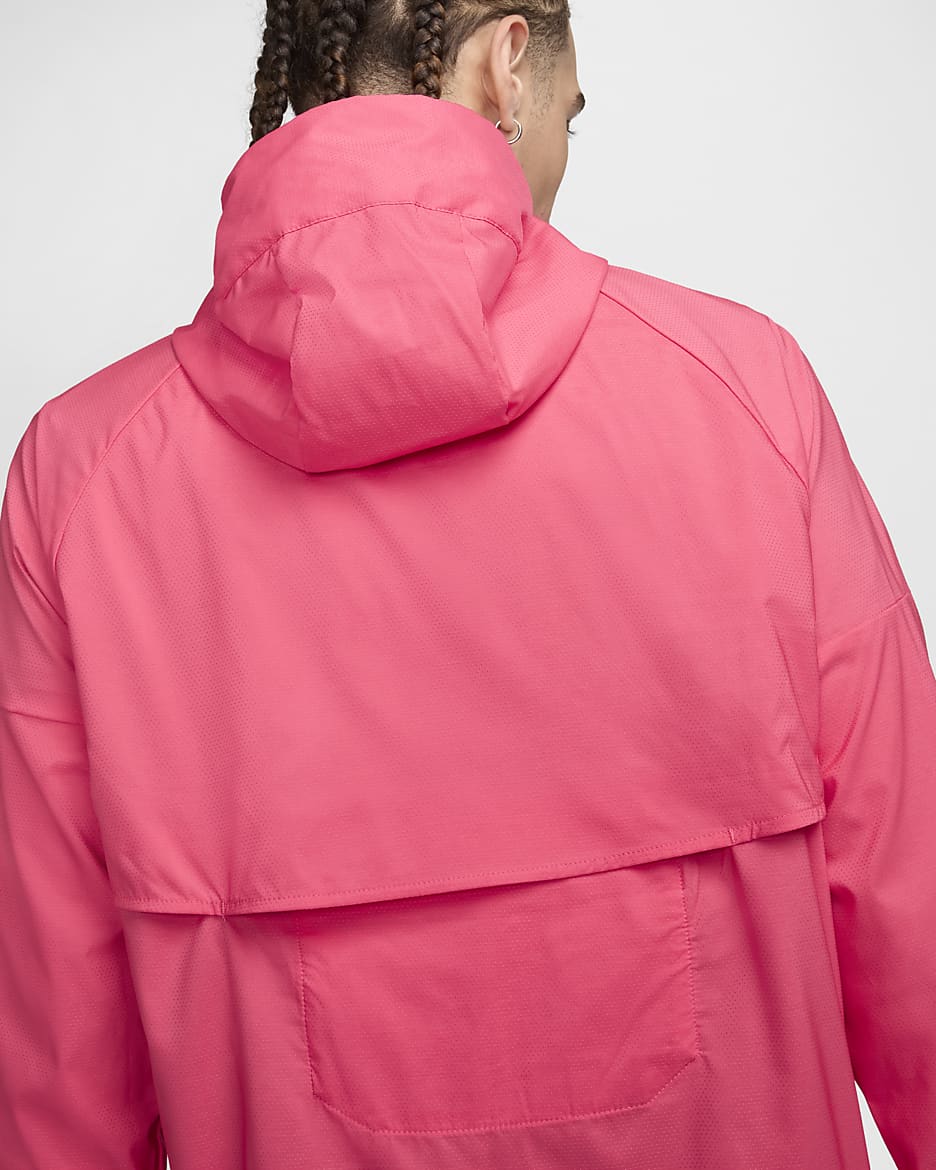 Chamarra de correr Repel para hombre Nike Windrunner - Rosa margarita/Rosa margarita