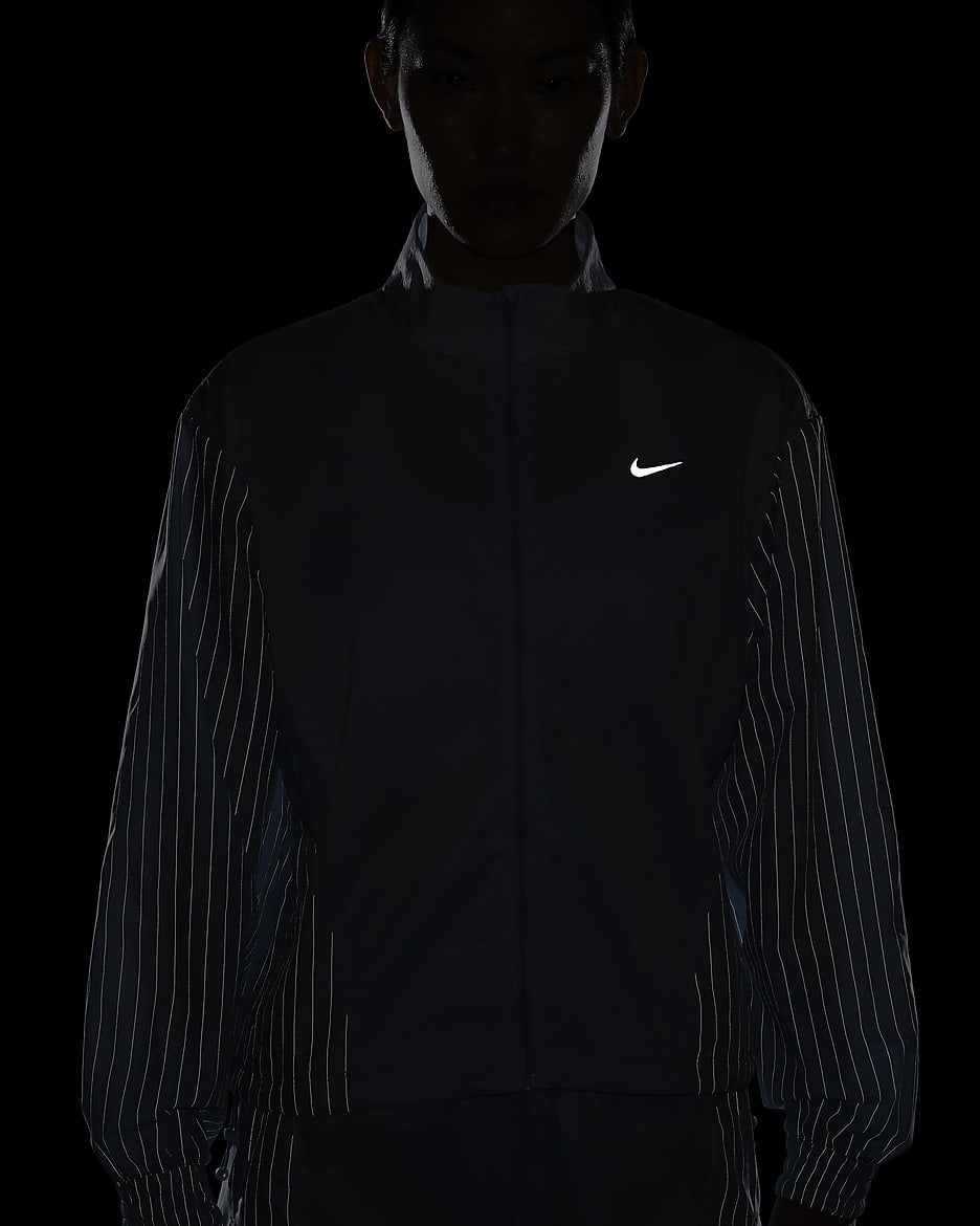 Nike Running Division Women's Running Jacket - Light Armory Blue/Ashen Slate