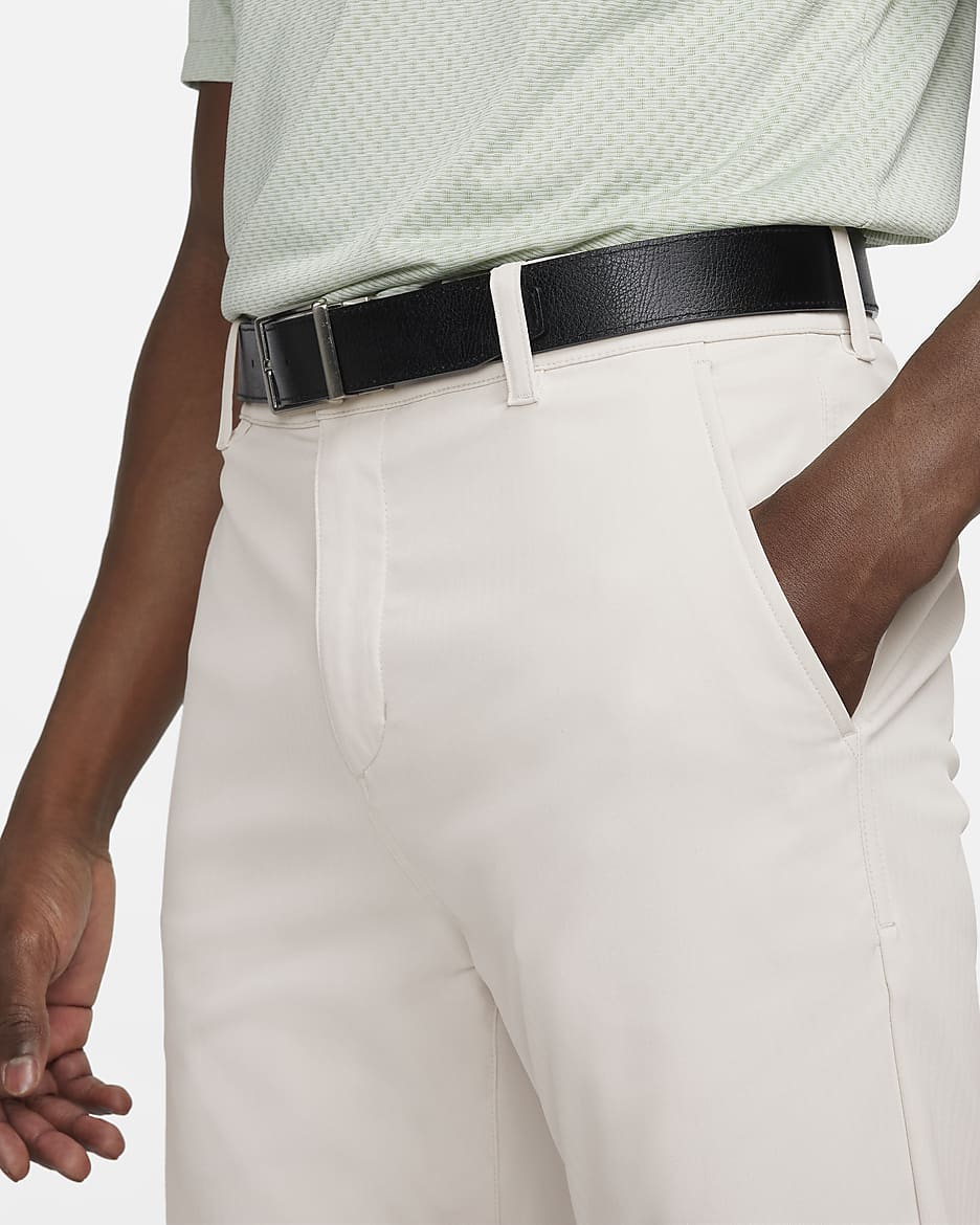 Golfbyxor Nike Tour Repel Chino med slimmad passform för män - Light Bone/Svart