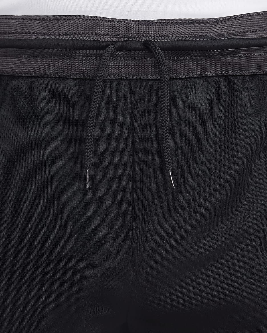 Shorts de básquetbol Dri-FIT de 15 cm para hombre Nike DNA - Negro/Blanco/Blanco