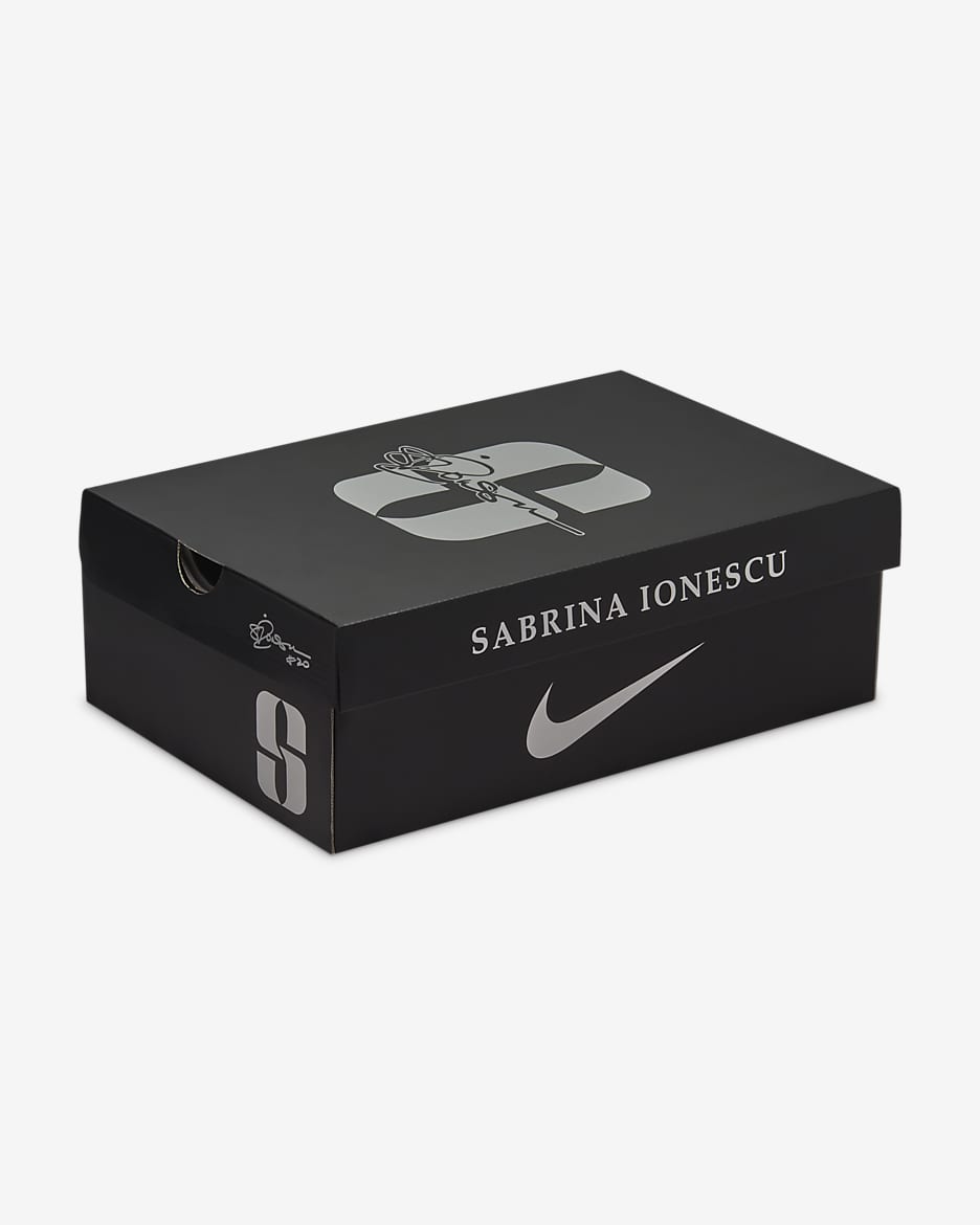 Scarpa da basket Sabrina 2 "Mirrored" - Nero/Smoke Grey/Opti Yellow/Argento metallizzato