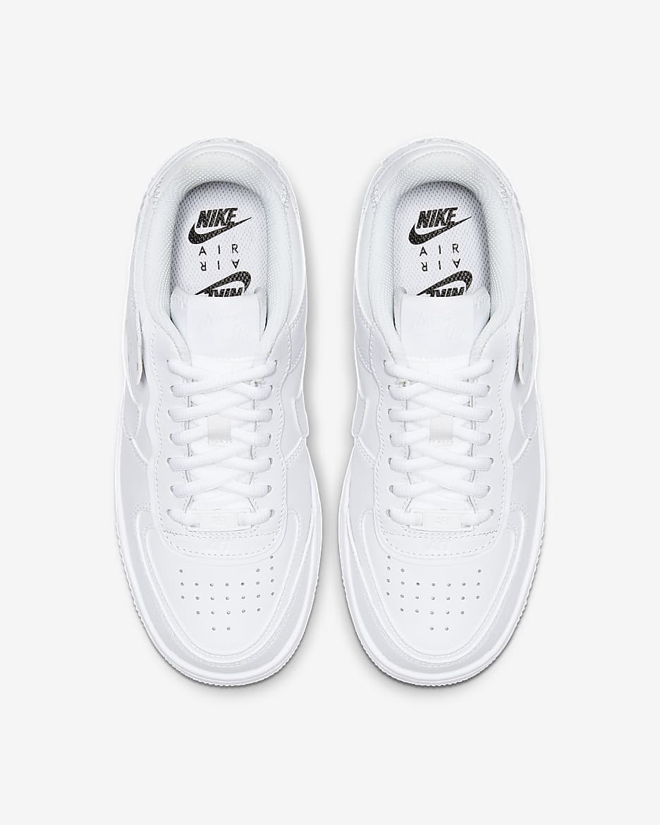 Chaussure Nike Air Force 1 Shadow pour Femme - Blanc/Blanc/Blanc