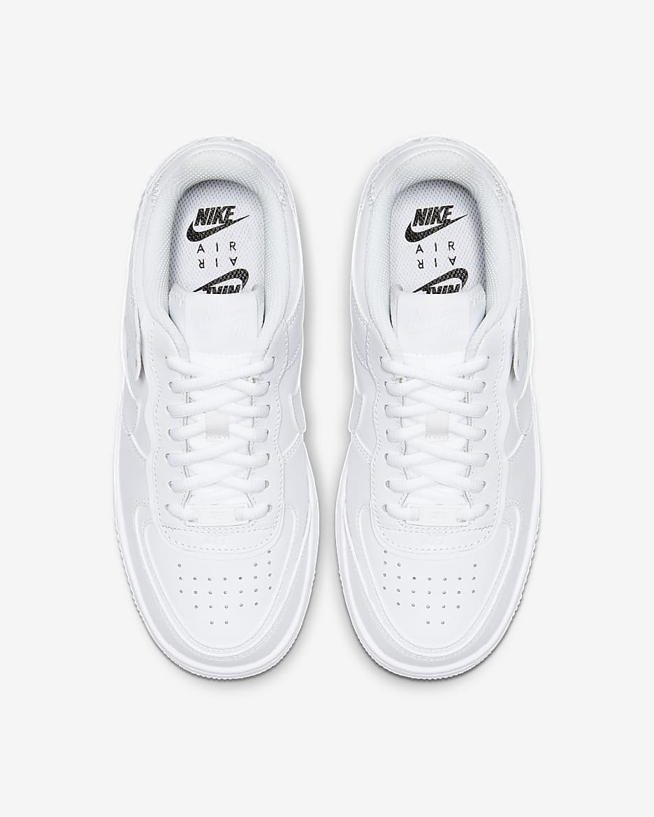 Nike Air Force 1 Shadow Damesschoen - Wit/Wit/Wit