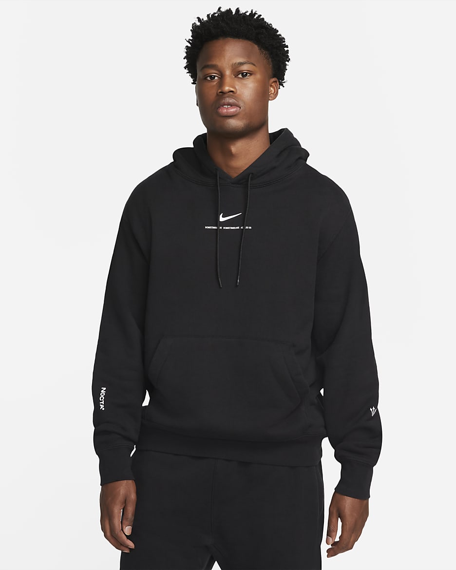 NOCTA Men's Basketball Hoodie - Black/White
