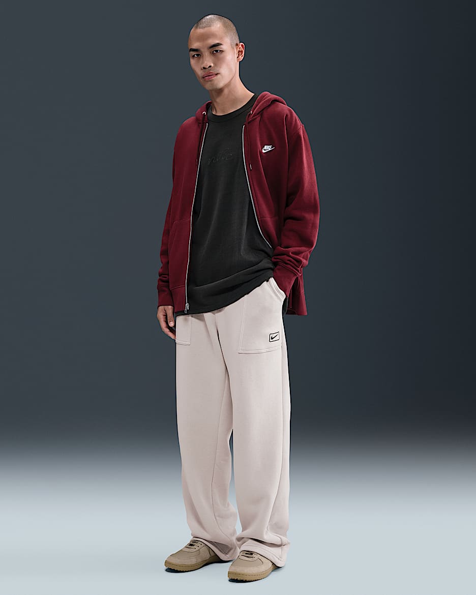 Nike Sportswear Men's Fleece Trousers - Light Orewood Brown