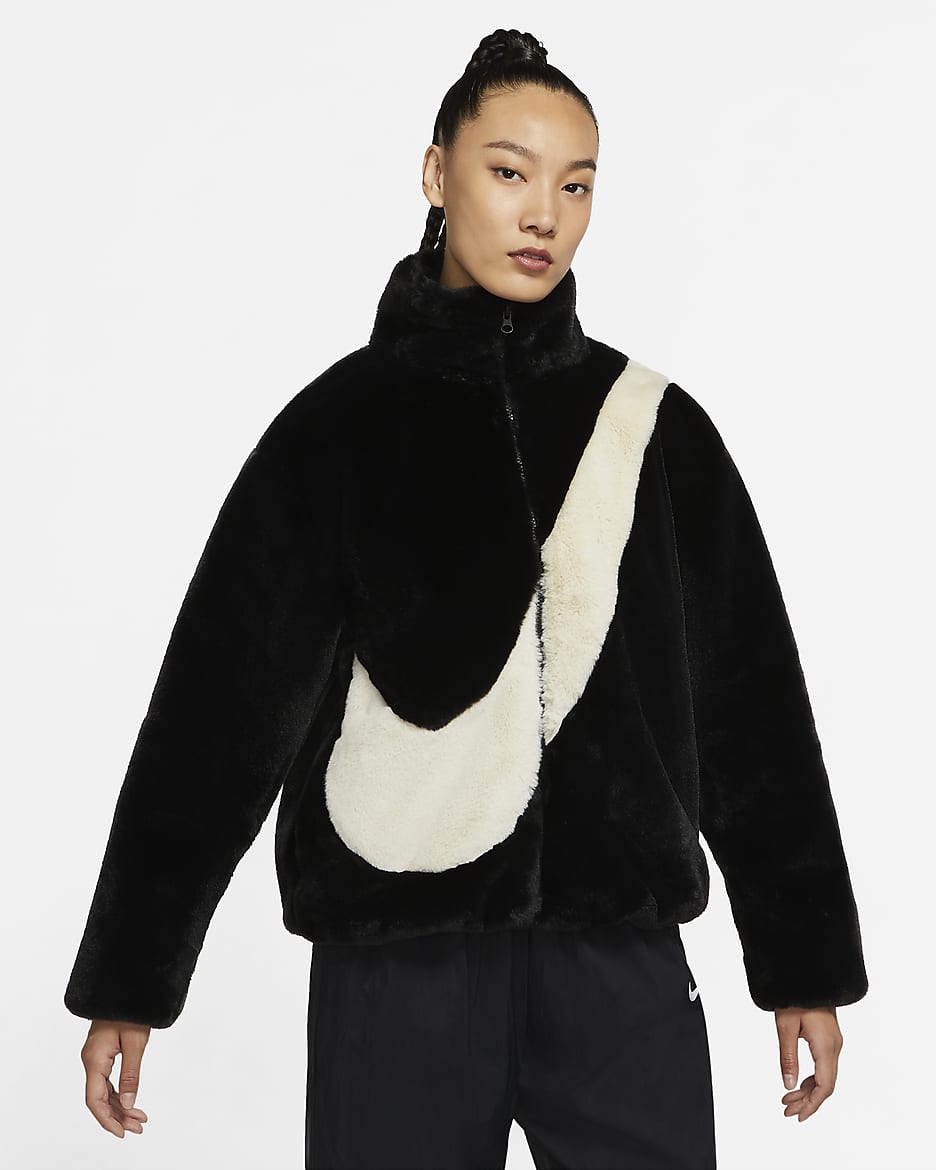 Nike Sportswear Women's Jacket - Black/Fossil