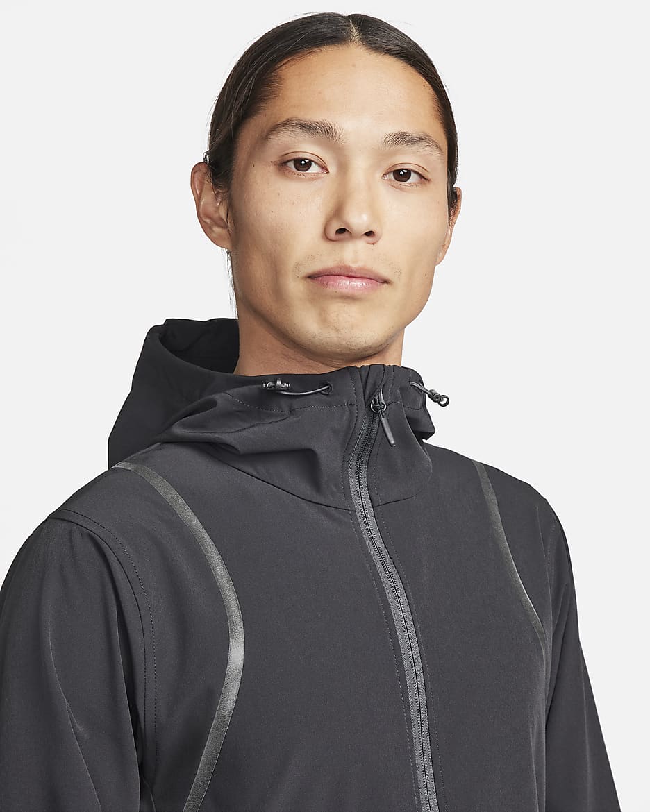 Nike Unlimited Men's Repel Jacket - Black/Anthracite/Light Pumice/Black