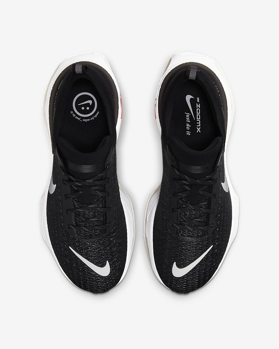 Nike Invincible 3 Men's Road Running Shoes - Black/Dark Grey/White/White