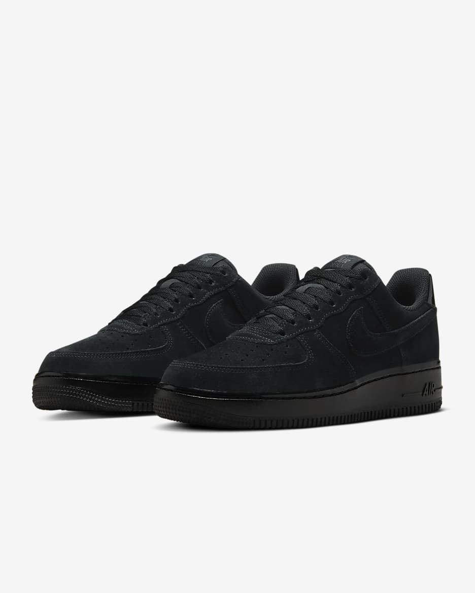 Sko Nike Air Force 1 '07 för kvinnor - Svart/Anthracite/Vit/Svart